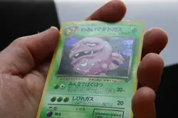 Pokemon Japanese Dark Weezing #110 Holo Rare - 1997 Team Rocket - - Image 3