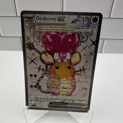 The Pokemon Company Dedenne ex 239/193 SV02 Paldea Evolved Holo Full Art 170HP - Image 1
