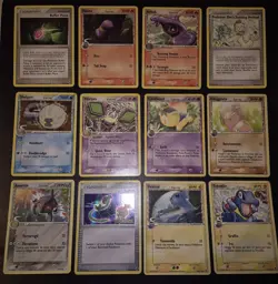 Pokemon - Lotto 12 Carte Specie Delta - 1 Stamped - Vibrava Komiya - Totodile - Image 1