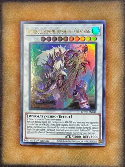 Yugioh Swordsoul Supreme Sovereign - Chengying BODE-EN042 Ultra Rare 1st Ed NM - Image 1