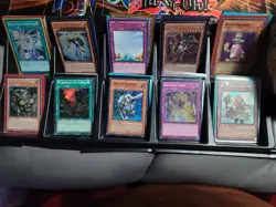 100 Rare and Better Yu-Gi-Oh Card Lot With Yugi Playmate And Gladiator Beast Box - Image 2