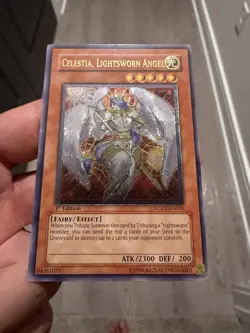 Yu-Gi-Oh! TCG Celestia, Lightsworn Angel LODT-EN024 Ultimate 1st Edition - Image 1