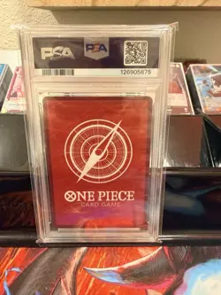 SHANKS 2025 ONE PIECE EN PROMOS PSA MAGAZINE EXCLUSIVE #001 PSA 10 - Image 2