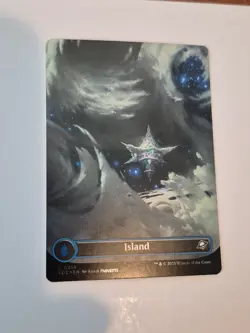 1xIsland Borderless Galaxy Foil - EOE 0368 - NM - MTG Magic x1 - Image 1
