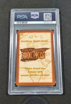 2002 Japanese One Piece CHB Holo Straw Hat Crew S57 PSA 8 NM-MT Treasure Vol. 2 - Image 2
