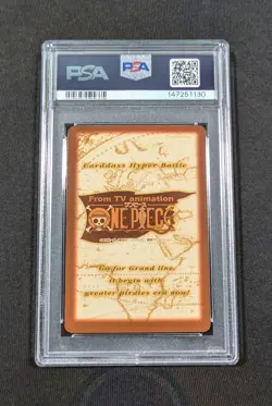2002 Japanese One Piece CHB Holo Straw Hat Crew S82 PSA 8 NM-MT Treasure Vol. 2 - Image 2