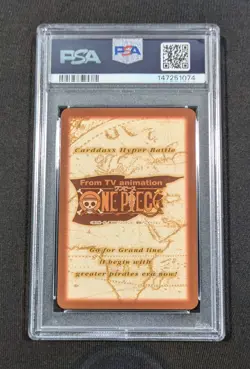 2001 Japanese One Piece CHB Holo Luffy C520 PSA 9 MINT Grand DX - Image 2