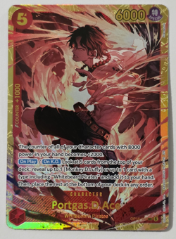 Portgas D. Ace OP16-118 SEC One Piece The Time of Battle NM - Image 1