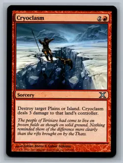 Magic The Gathering 10th Edition Cryoclasm #195/383 MTG TCG CCG Tenth - Image 1