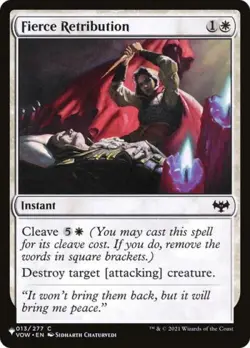 Fierce Retribution - Near Mint MTG The List - Image 1