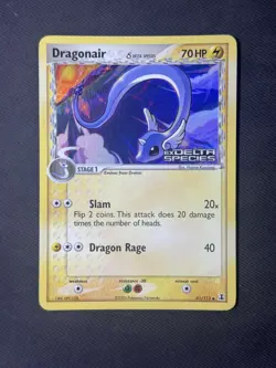 Dragonair EX Delta Species 41/113 Reverse Holo Pokemon TCG - CLEAN - Image 1