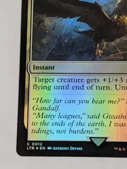 Escape from Orthanc Foil - LTR 0012 - MTG Magic - Image 4