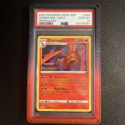 Pokemon Charizard Vivid Voltage Prerelease Holo Promo SWSH066 PSA 10 Gem Mint - Image 2