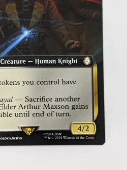 Elder Arthur Maxson - PIP 0413 - MTG Magic the Gathering Fallout Extended Art - Image 5