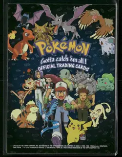 Topps Pokemon Series 1 Black Logo: Pokemon Checklist Foil LP - Image 1