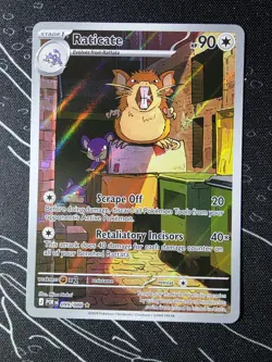 Raticate 099/088 Perfect Order POR NM Near Mint IR Illustration Rare Pokemon TCG - Image 1