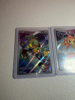 Pokemon TCG First Partner Illustrations Turtwig Piplup Chimchar 040-042 Series 1 - Image 2
