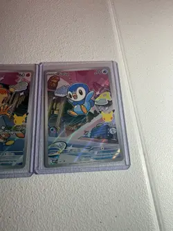 Pokemon TCG First Partner Illustrations Turtwig Piplup Chimchar 040-042 Series 1 - Image 4