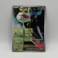 Chimecho 2024 Pokemon TCG 179/167 Twilight Masquerade IR Ho… - Image 1