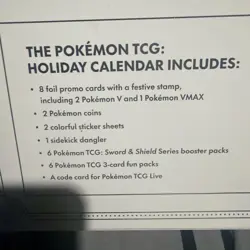 Pokemon sealed Holiday Calendar 2022 English version contains evolving skies - Image 4