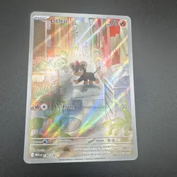 The Pokemon Company Litleo 139/132 ME01 Mega Evolution Illus Rare Holo Eng - Image 1