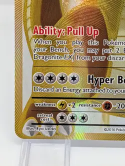 Pokemon Dragonite EX (Full Art) Ultra Rare XY - Evolutions 106/108 Holo - Image 4