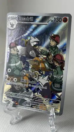 Pokemon TCG Temporal Forces Excadrill Illustration Rare Full Art 174/162 VLP - Image 1