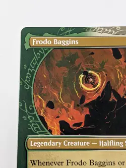 MTG Lord of the Rings Frodo Baggins Showcase #320 Magic LOTR NM - Image 2
