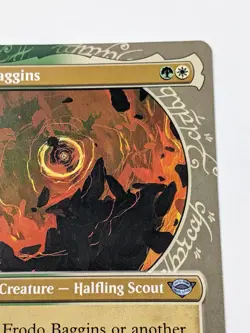 MTG Lord of the Rings Frodo Baggins Showcase #320 Magic LOTR NM - Image 3