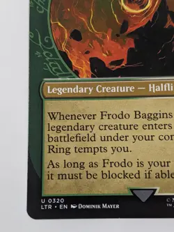 MTG Lord of the Rings Frodo Baggins Showcase #320 Magic LOTR NM - Image 4