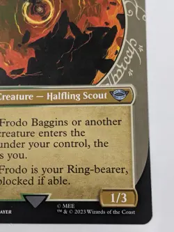 MTG Lord of the Rings Frodo Baggins Showcase #320 Magic LOTR NM - Image 5