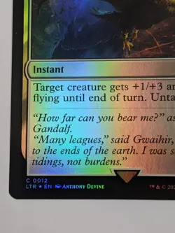 Escape from Orthanc Foil - LTR 0012 - MTG Magic NM - Image 4