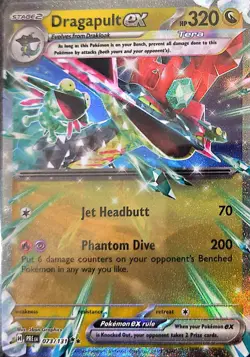 Dragapult ex 073/131 Holo Double Rare Prismatic Evolutions Pokemon Holo NM - Image 2