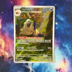 Mabosstiff 218/198 Illustration Rare Scarlet Pokemon TCG Kindler Ultra Rare Holo - Image 1