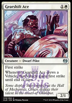 Gearshift Ace 2x FOIL KLD MTG Kaladesh Uncommon MINT white - Image 1