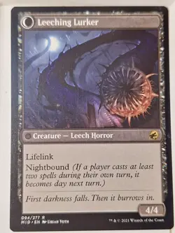 Curse of Leeches - Innistrad: Midnight Hunt - Magic the Gathering MTG Nice! - Image 2