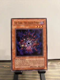 Yu-Gi-Oh! TCG the Dark Hex-Sealed Fusion FET-EN028 Common 1st Edition - Image 1