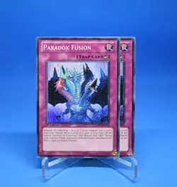 Yu-Gi-Oh! 2x Paradox Fusion [DREV-EN076] Super Rare 1st Ed VLP - Image 1