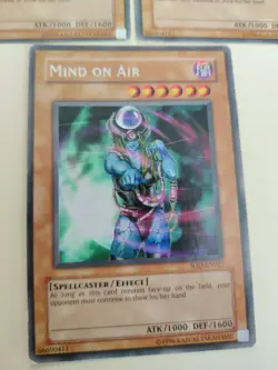 3x Mind On Air Yugioh SOD-EN027 Rare Unlimited MP - Image 4