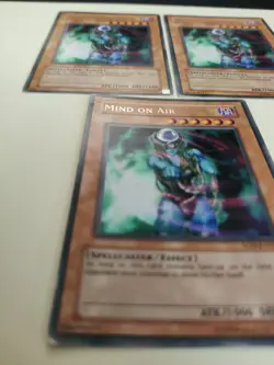 3x Mind On Air Yugioh SOD-EN027 Rare Unlimited MP - Image 5