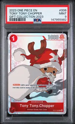 2023 One Piece Gift Collection 2023 Tony Tony Chopper Gift Collection 2023 PSA 9 - Image 1