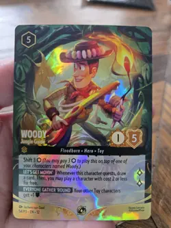 Disney Lorcana Woody-Jungle Guide, Set Championship Top 8 *Foil* - Image 1