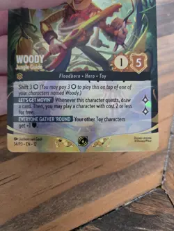 Disney Lorcana Woody-Jungle Guide, Set Championship Top 8 *Foil* - Image 4