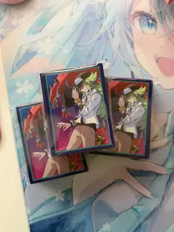 3 Packs of Journey Together ETB Sleeves - N & Zoroark Card Sleeves - Image 1