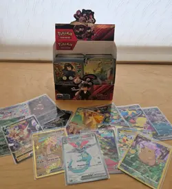 Pokemon TCG 300+ holos, Reverse holos, ex cards plus empty Destined Rivals Box - Image 1