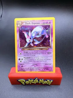 Pokemon Card TCG Dark Espeon 4/105 Neo Destiny HOLO Unlimited Card LP-NM Vintage - Image 1