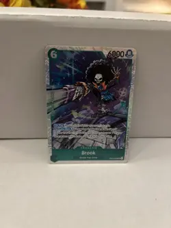 Bandai One Piece CCG Brook OP15-032 Foil Character Card Super Rare 6000 - Image 1