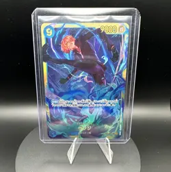 Bandai One Piece Card Game Sanji OP06-119 SR Alt Art Foil JP 9000 SEC - Image 1
