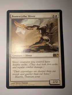 Bonescythe Sliver Core Set 2014 Magic the Gathering Card - Image 1