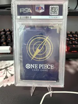 One Piece Card Game Silvers Rayleigh OP08-118 Manga Alternate Art PSA 10 Gem Min - Image 2